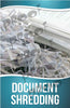 Document Shredding Services Signage