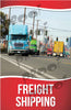 Freight Shipping Services Signage