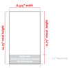 Table Top Retractable Banner Stand - 8.375"w x 11.25"h Graphic Size