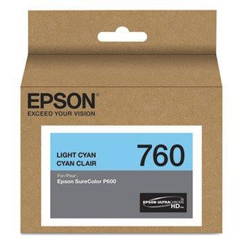 T760220 (760) UltraChrome HD Ink, Cyan T760220 (760) UltraChrome HD Ink, Cyan