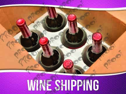 Wine Shipping Services Signage - Horizontal